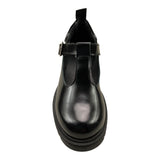 DOU DOU sandali tinta unita con fiba Nero per Bambina 24ID409 NERO DOU DOU 