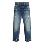 GUESS jeans tinta unita 5 tasche Blu per Bambino L1YA12D3ZJ7 BLU GUESS 