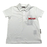 Just Cavalli Polo Mezza Manica Tinta Unita con Stampa per Neonato JIP26102PO BIANCO JUST CAVALLI 
