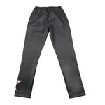 MONNALISA leggins in ecopelle tinta unita Nero per Bambina LMM NERO MONNALISA 