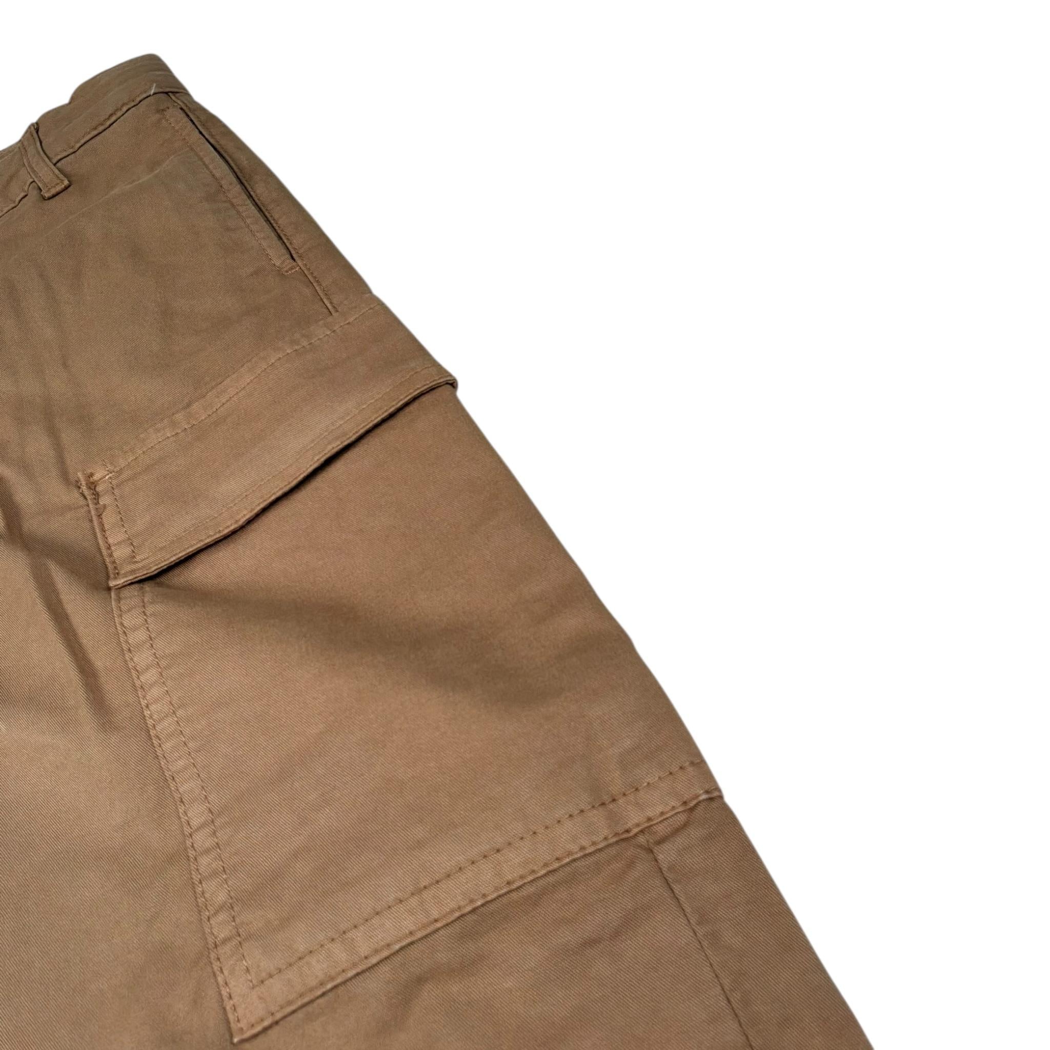 Please Pantalone Tinta Unita con Tasconi per Bambina PH29132G72 CAMMELLO PLEASE 