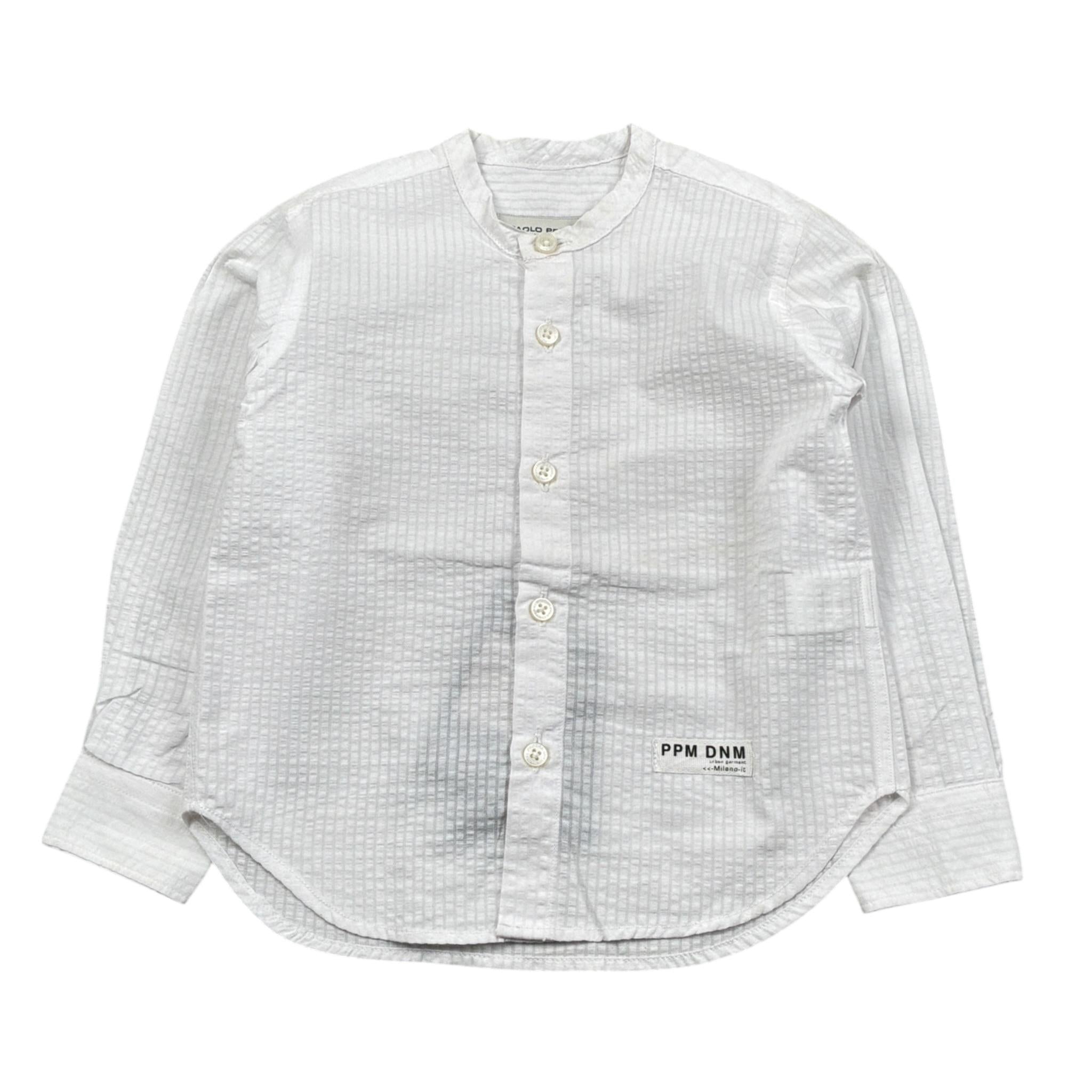 Paolo Pecora Camicia tinta unita Manica Lunga Bianco per Neonato PP2344 BIANCO PAOLO PECORA 