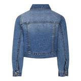 John Richmond Giubbino In Denim Tinta Unita per Bambina RGP25124GB AZZURRO JOHN RICHMOND 