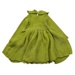 LE COCONNE abito manica lunga tinta unita Verde per Neonata LCN18997 VERDE LE COCONNE 