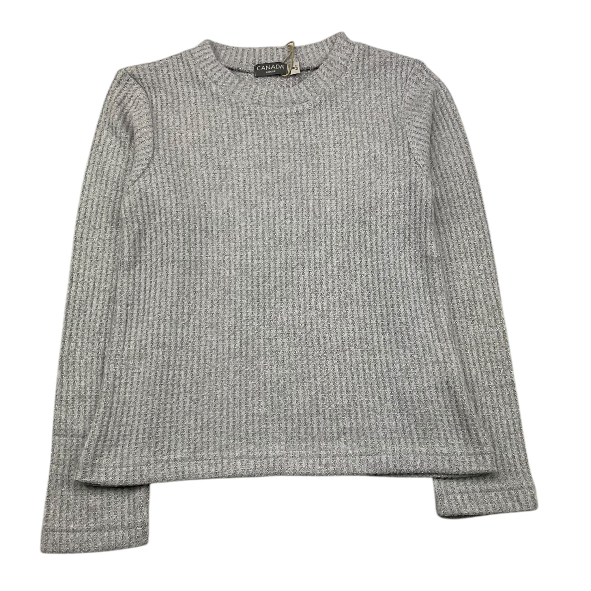 CANADA HOUSE shirt girocollo tinta unita  Grigio per Bambina 24488011 GRIGIO CANADA HOUSE 