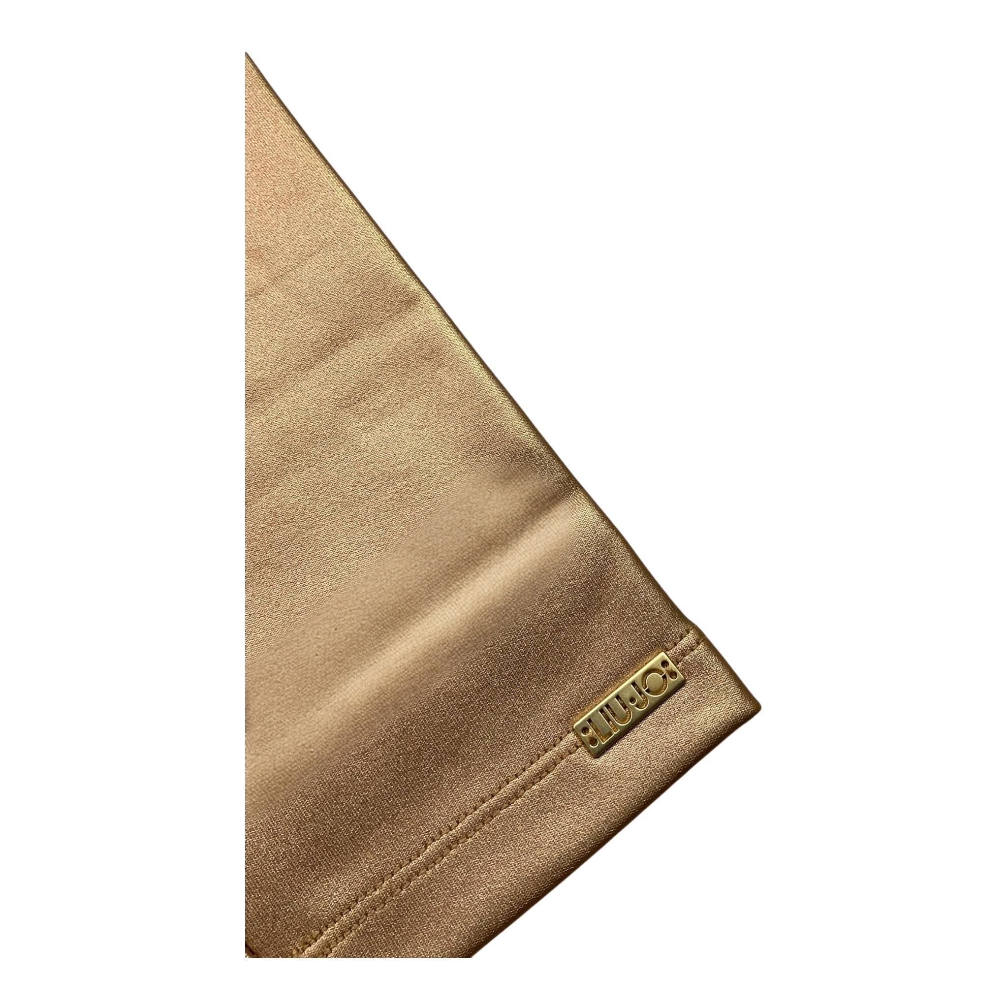LIU JO leggins tinta unita Oro per Bambina KF4064XXX ORO LIU JO 