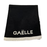 GAELLE sciarpa tinta unita con logo Nero per Bambina 2741SC00507 NERO GAELLE 