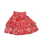 To Be Too Gonna Tinta Unita con Stampa per Bambina TBT1020 ROSSO TO be too 