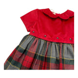 MALVI & CO abito mezza manica stampa fantasia Rosso per Neonata FCCI102VERR ROSSO MALVI & CO 