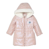 GUESS giubbino tinta unita con capuccio e zip Rosa per Neonata A4BL01WGJC0 ROSA GUESS 