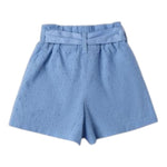 Sarabanda Short Tinta Unita Traforato per Bambina 0B326J AZZURRO SARABANDA 
