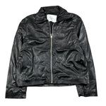 Paolo Pecora Chiodo In Ecopelle Tinta Unita per Bambino PP4181 NERO PAOLO PECORA 