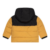 TIMBERLAND giubbino tinta unita con cappuccio in contrasto Giallo per Neonato T60246 GIALLO TIMBERLAND 