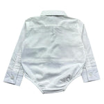 John Richmond Camicia Body Manica Lunga Tinta Unita per Neonata RIP26082CB BIANCO JOHN RICHMOND 
