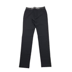 DOLCE & GABBANA pantalone tinta unita con elastico logato Nero per Bambina L5JP3J NERO DOLCE & GABBANA 