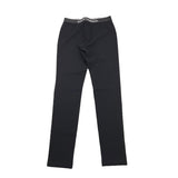 DOLCE & GABBANA pantalone tinta unita con elastico logato Nero per Bambina L5JP3J NERO DOLCE & GABBANA 