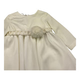 LE BEBE' abito manica lunga tinta unita Panna per Neonata LBG6178 PANNA LE BEBE' 