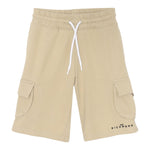 John Richmond Bermuda In Felpa Tinta Unita con Logo per Neonato RBP25136BEN BEIGE JOHN RICHMOND 