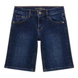 Guess Bermuda In Denim Tinta Unita per Bambino L4RD12D52Z0 BLU GUESS 