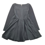 PATRIZIA PEPE abito tinta unita con applicazioni brillantini Nero per Bambina 7A0527 NERO PATRIZIA PEPE 