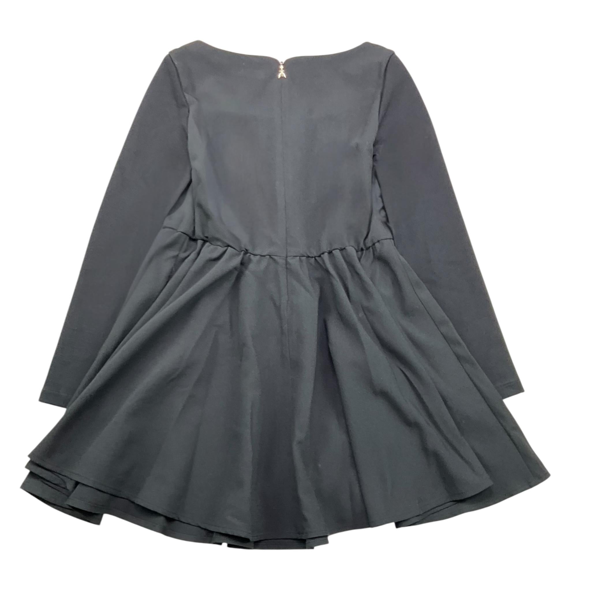PATRIZIA PEPE abito tinta unita con applicazioni brillantini Nero per Bambina 7A0527 NERO PATRIZIA PEPE 