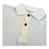Calamaro Completo 2 Pezzi Polo-Bermuda Bicolore per Neonato 11111 BIANCO/GIALLO CALAMARO 