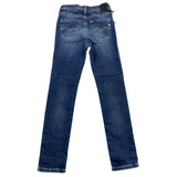 Replay Jeans Plain With Adjustable Waist Blue For Girls