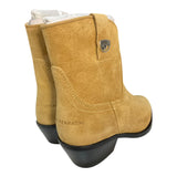 Chiara Ferragni Camperos Boots Model Solid Color With Camel Logo For Girls