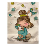 MAYORAL felpa girocollo tinta unita con stampa Beige per Neonata 2922 BEIGE MAYORAL 