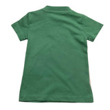 TRUSSARDI t-shirt girocollo tinta unita con stampa Verde per Neonato TIA25014TS VERDE TRUSSARDI 