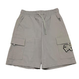John Richmond Bermuda Tinta Unita con Elastico In Vita per Bambino RBP25144BE GRIGIO JOHN RICHMOND 