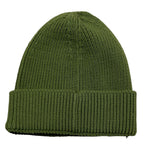 GOLDEN GOOSE cappello tinta unita con logo Verde per Bambino GKP0129 VERDE GOLDEN GOOSE 