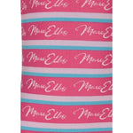 Marc Ellis Abito Giromanica Bicolore con Fantasia A Righe per Bambina JMJDR01203 FUXIA MARC ELLIS 