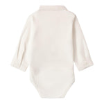 MINI BANDA camicia modello body tinta unita Panna per Neonato 3A606 PANNA MINI BANDA 