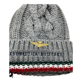 AERONAUTICA MILITARE cappello tinta unita con ricami Grigio per Bambino HA786JRL173 GRIGIO AERONAUTICA MILITARE 