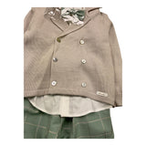 BARCELLINO completo 4 pezzi camicia-bermuda-giacca-papillon Beige per Neonato 116213 BEIGE BARCELLINO 