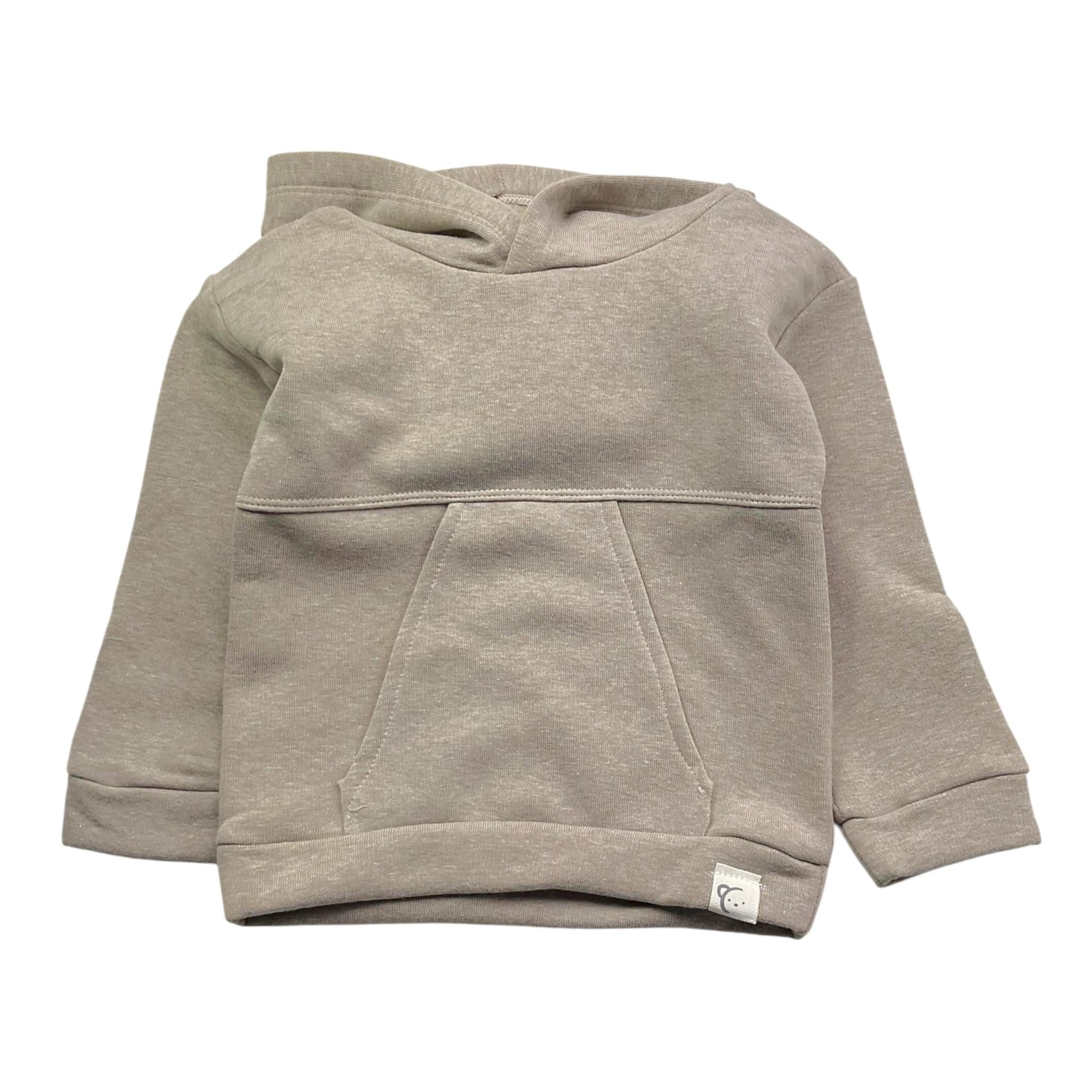 CALAMARO felpa tinta unita con cappuccio Beige per Neonato 15037N BEIGE CALAMARO 