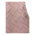 WEDOBLE coperta tinta unita con ricami Rosa per Neonata COP ROSA WEDOBLE 