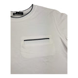 Please T-Shirt Girocollo Tinta Unita per Bambino MB15280B73 BIANCO PLEASE 