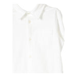 Il Gufo Camicia Manica Lunga Tinta Unita con Taschino per Bambino COACL049MF002 PANNA IL GUFO 