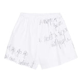 Simonetta Short Tinta Unita con Elastico In Vita per Bambina SW6B09 BIANCO SIMONETTA 