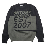 ANTONY MORATO maglia girocollo tinta unita con stampa Nero per Bambino MKSW01217 NERO ANTONY MORATO 