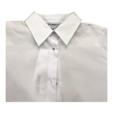 Dondup Camicia Tinta Unita Manica Lunga per Bambina DFCA028 BIANCO DONDUP 