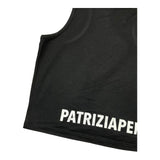 PATRIZIA PEPE canotte girocollo tinta unita con stampa logo Nero per Bambina 7M0808 NERO PATRIZIA PEPE 