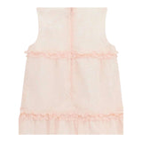 Guess Abito Tinta Unita Giromanica per Bambina K5GK09WA2T0 ROSA GUESS 