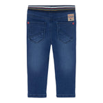 BOBOLI jeans tinta unita modello elasticizzato Blu per Neonato 309046 BLU BOBOLI 