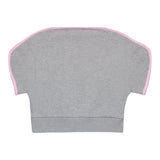 N°21 T-Shirt Tinta Unita con Stampa Tessuto Felpa per Bambina N2101P GRIGIO N°21 