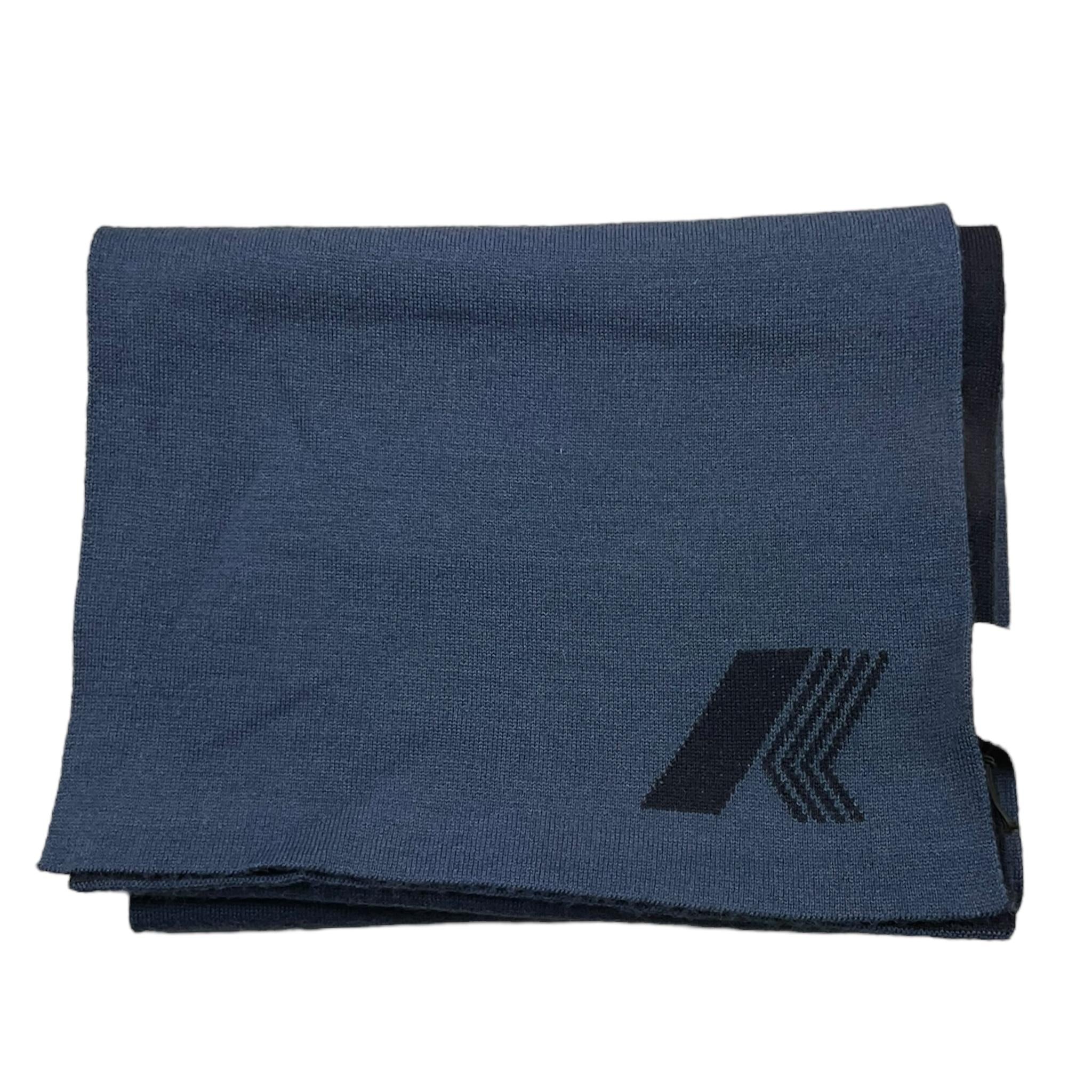 K-WAY sciarpa tinta unita con logo Blu per Bambino K7142GW BLU K-WAY 