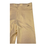 LIU JO leggins tinta unita con elastico in vita Oro per Bambina GF3017 ORO LIU JO 