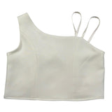 Meilisa Bai Top tinta unita con Bretelle Beige per Bambina FL6358 BEIGE MEILISA BAI 